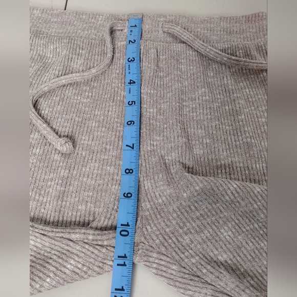 Gymshark Women's Ribbed Fitted Pull On Drawstring Waist High Rise Pants Size S - Picture 13 of 14